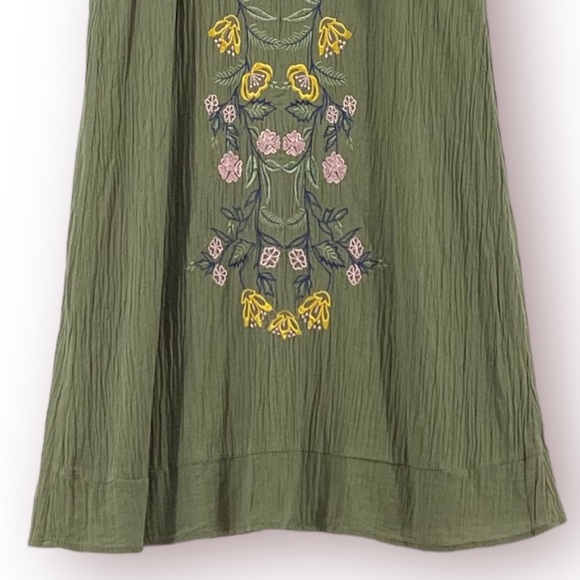 MIAMI EMBROIDERED SLEEVELESS DRESS - Picture 3 of 16